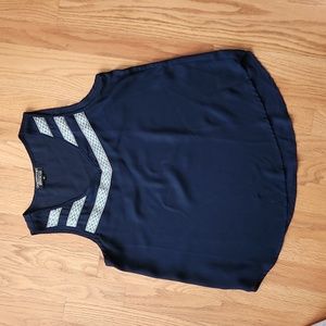 PAPERMOON Sheydon Trim Detail Blouse, size SP